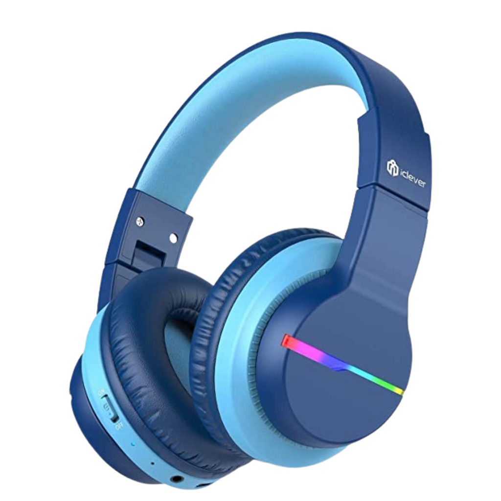 iClever BTH12 Çocuk Bluetooth Kulaklık – Mavi