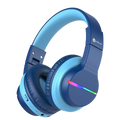 iClever BTH12 Çocuk Bluetooth Kulaklık – Mavi