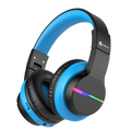 iClever BTH12 Çocuk Bluetooth Kulaklık – Siyah & Mavi