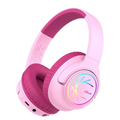 iClever BTH18 Çocuk Bluetooth Kulaklık – Pembe