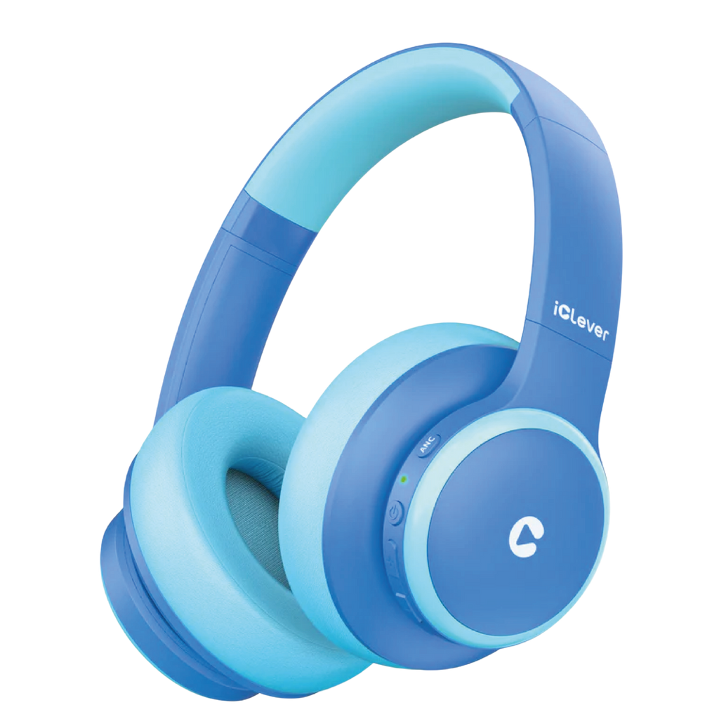 iClever BTH26 ANC Çocuk Bluetooth Kulaklık – Mavi